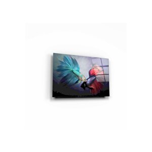 Balıklar Cam Tablo 70x110 cm