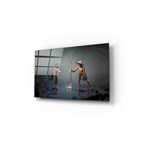 Balıkçı Cam Tablo 50x70 cm