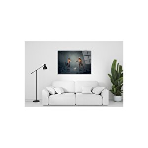 Balıkçı Cam Tablo 50x70 cm