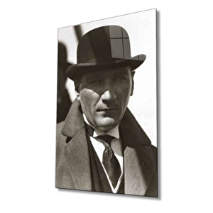 Atatürk Cam Tablo 50x70 cm