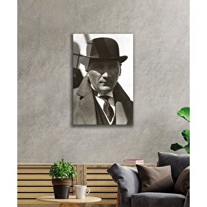 Atatürk Cam Tablo 50x70 cm