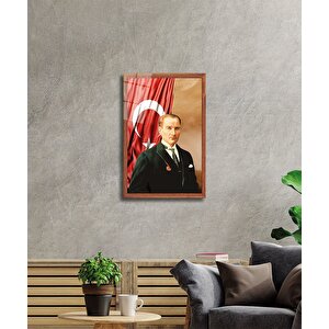 Atatürk Cam Tablo 50x70 cm