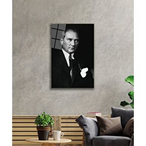 Atatürk Cam Tablo 50x70 cm