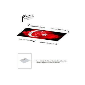 Bayrak Panoramik Cam Tablo