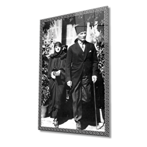 Atatürk Cam Tablo 36x23 cm
