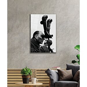 Atatürk Cam Tablo 90x60 cm