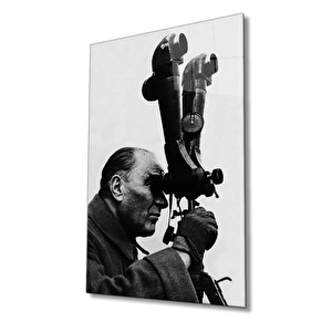 Atatürk Cam Tablo 110x70 cm