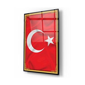 Bayrak Cam Tablo 60x90 cm