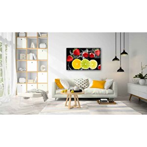 Meyve Cam Tablo 110x70 cm