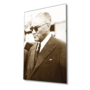 Atatürk Cam Tablo 50x70 cm