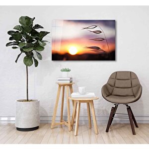 Gün Batımı Cam Tablo 50x70 cm