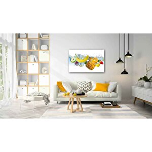 Meyve Cam Tablo 36x23 cm