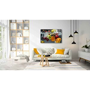 Meyve Cam Tablo 36x23 cm