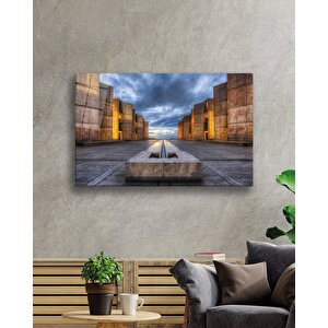 Gün Batımı Cam Tablo Sunset Table 110x70 cm