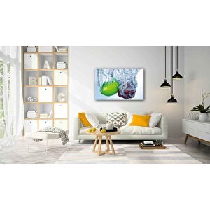 Meyve Cam Tablo 90x60 cm