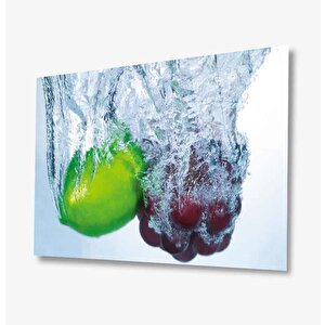 Meyve Cam Tablo 36x23 cm