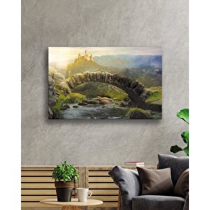 Gün Batımı Manzara Cam Tablo 50x70 cm