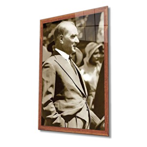 Atatürk Cam Tablo 50x70 cm