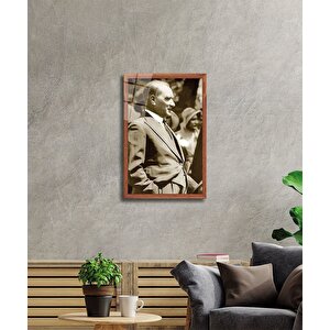 Atatürk Cam Tablo 50x70 cm