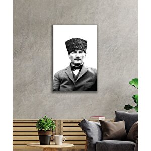 Atatürk Cam Tablo 36x23 cm