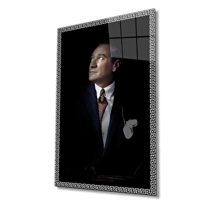 Atatürk Cam Tablo 50x70 cm