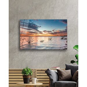 Gün Batımı Cam Tablo Sunset Table 50x70 cm