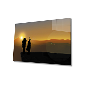 Gün Batımı Manzaralı 90x60 cm