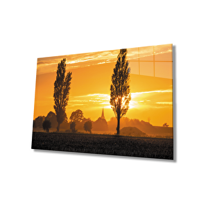 Gün Batımıağaçlar Sunset Trees Table 110x70 cm