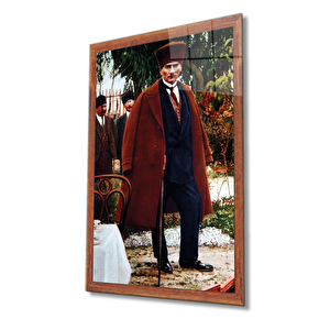 Atatürk Cam Tablo 50x70 cm