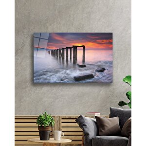 Gün Batımı Deniz Sunset Sea Table 110x70 cm