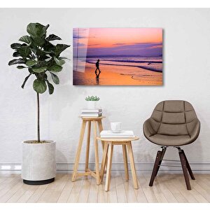 Gün Batımı Cam Tablo 50x70 cm