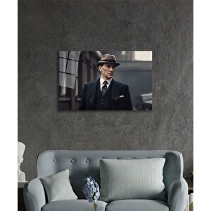 Yapay Zeka Atatürk Portresi Cam Tablo Ev Ve Ofis Duvar Dekoru 50x70 cm