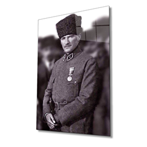 Atatürk Cam Tablo 110x70 cm