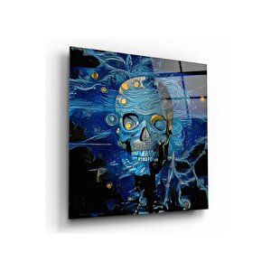 Kuru Kafa Cam Tablo 50x50 cm