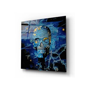 Kuru Kafa Cam Tablo 50x50 cm