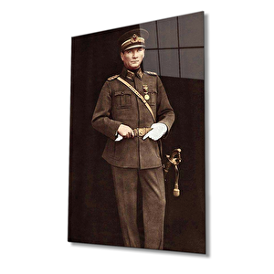 Atatürk Cam Tablo 50x70 cm