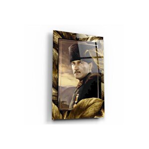 Atatürk Cam Tablo 50x70 cm