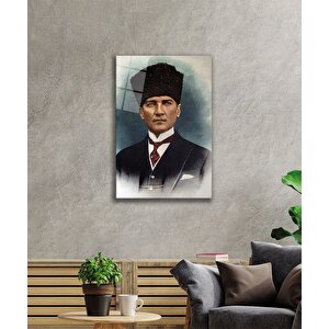 Atatürk Cam Tablo 110x70 cm