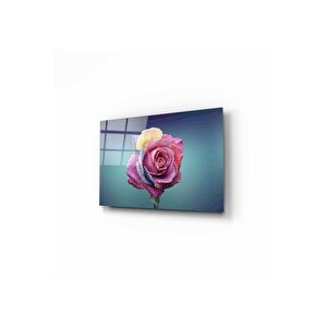 Gül Cam Tablo 50x70 cm