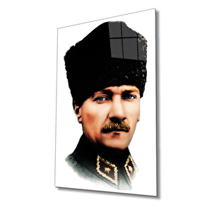 Atatürk Cam Tablo 50x70 cm