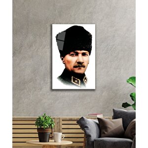 Atatürk Cam Tablo 50x70 cm