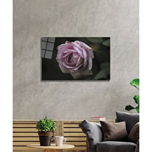 Gül Cam Tablo 110x70 cm