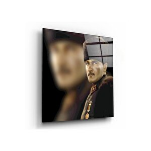 Atatürk Cam Tablo 30x30 cm