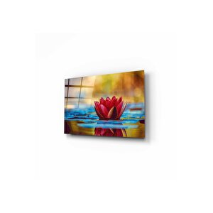 Gül Cam Tablo 70x110 cm