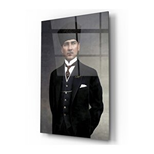 Atatürk Cam Tablo 50x70 cm