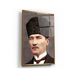 Atatürk Cam Tablo 60x90 cm