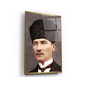 Atatürk Cam Tablo 50x70 cm