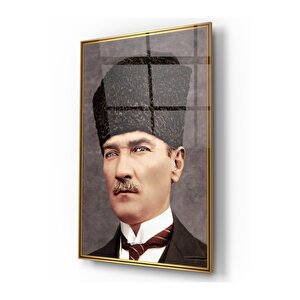 Atatürk Cam Tablo 50x70 cm
