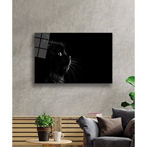 Kedi Hayvancam Tablo 36x23 cm