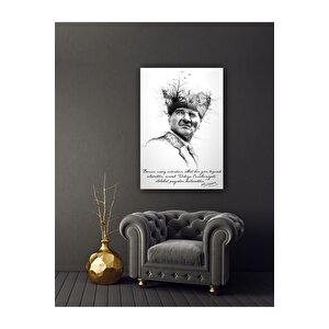 Atatürk Cam Tablo 50x70 cm